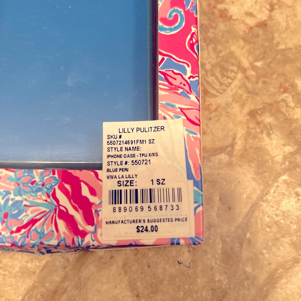 Lilly Pulitzer iPhone 10 phone case